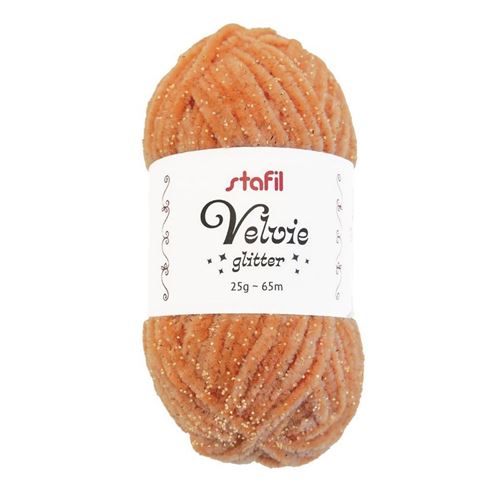 Velvie Glitter Arancione/oro