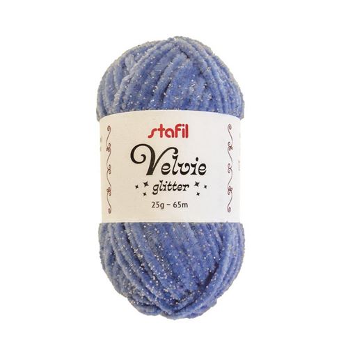 Velvie Glitter Celeste / argento