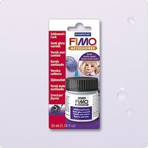 Vernice satinata protettiva per Fimo