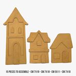 Village Kit Silent Sea sagome mdf e decorative chips