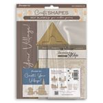 Village Kit Silent Sea sagome mdf e decorative chips