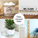 Vinile Nero Opaco Permanente per Cricut