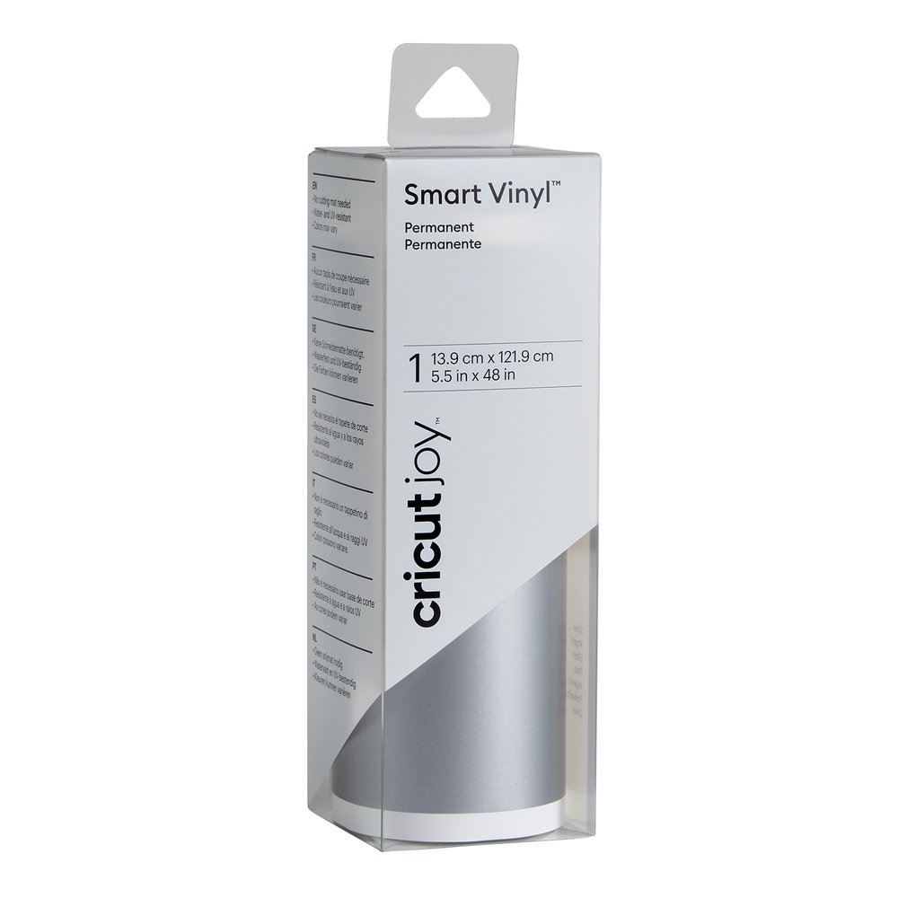 Vinile Smart Argento Permanente per Cricut Joy