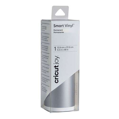 Vinile Smart Argento Permanente per Cricut Joy