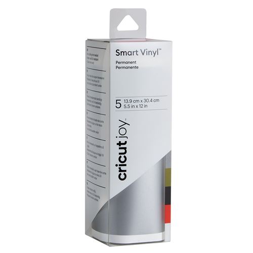 Vinile Smart Argento Oro Nero Rosso Bianco Permanente per Cricut Joy