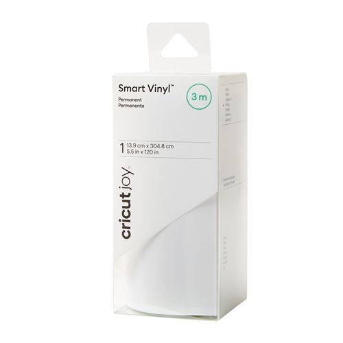 Vinile Smart Bianco Permanente per Cricut Joy 3 mt