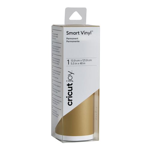 Vinile Smart Oro Permanente per Cricut Joy 13,9 x 121,9 cm