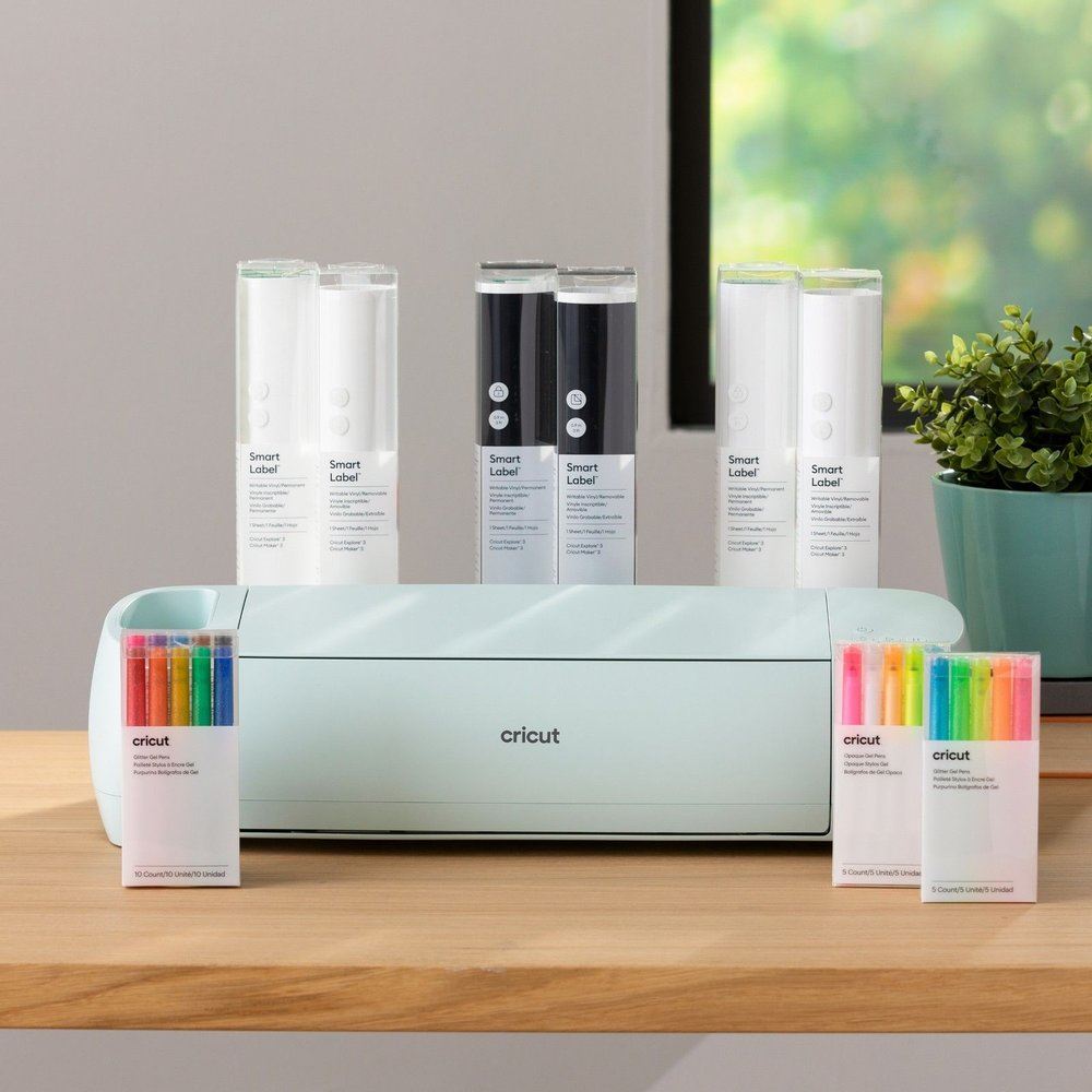 Vinile Permanente Opaco Rosso 10m Per Cricut E Silhouette - Adesivo Per Tazze, Finestre E Progetti Fai Da Te