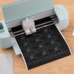 Vinile Smart Scrivibile Permanente Nero per Cricut Maker 3