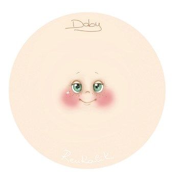 Viso stampato su tessuto Doby