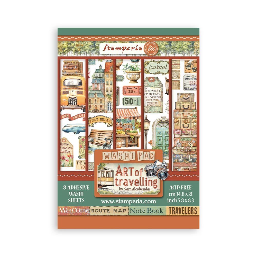 Washi pad Art of Travelling