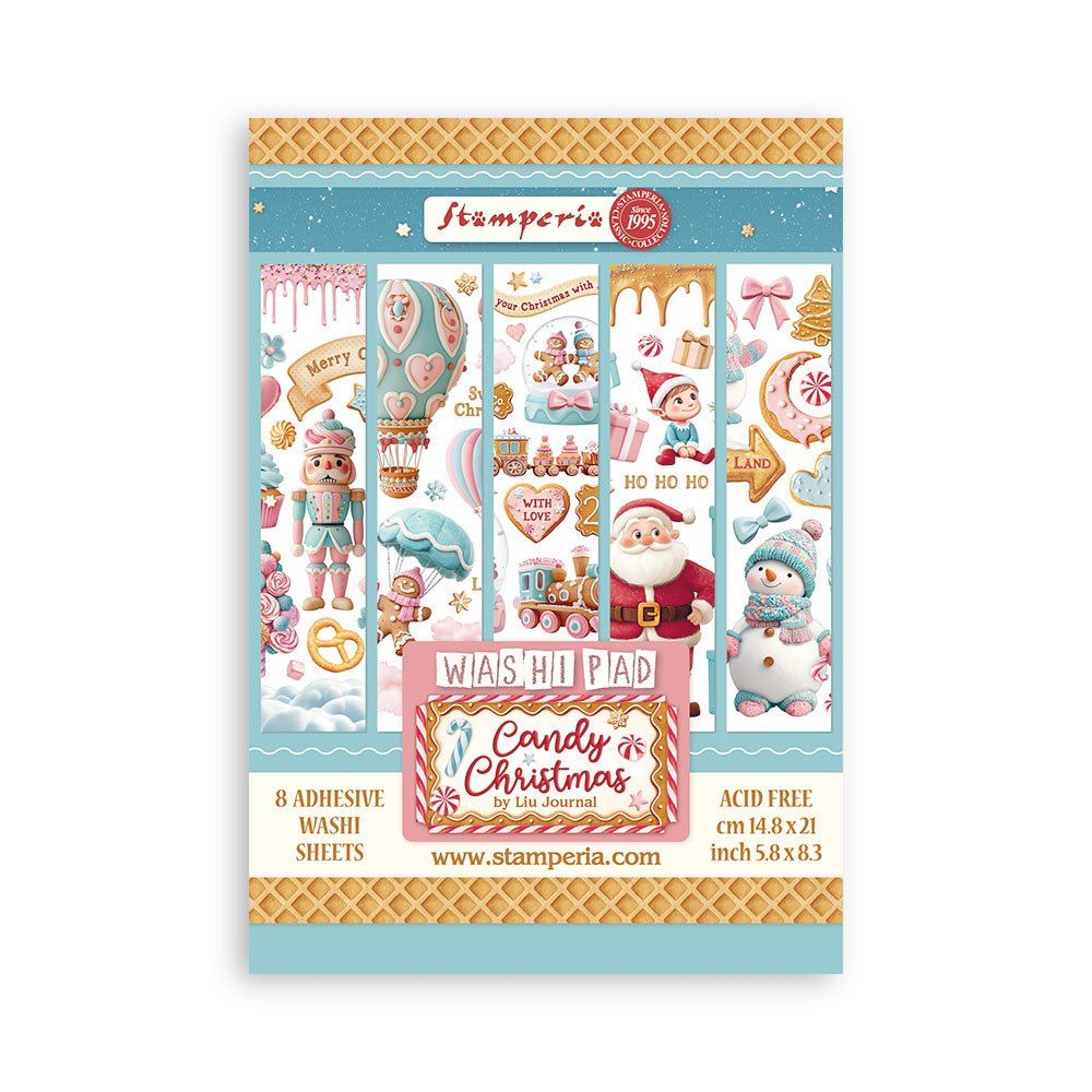 Washi pad Candy Christmas