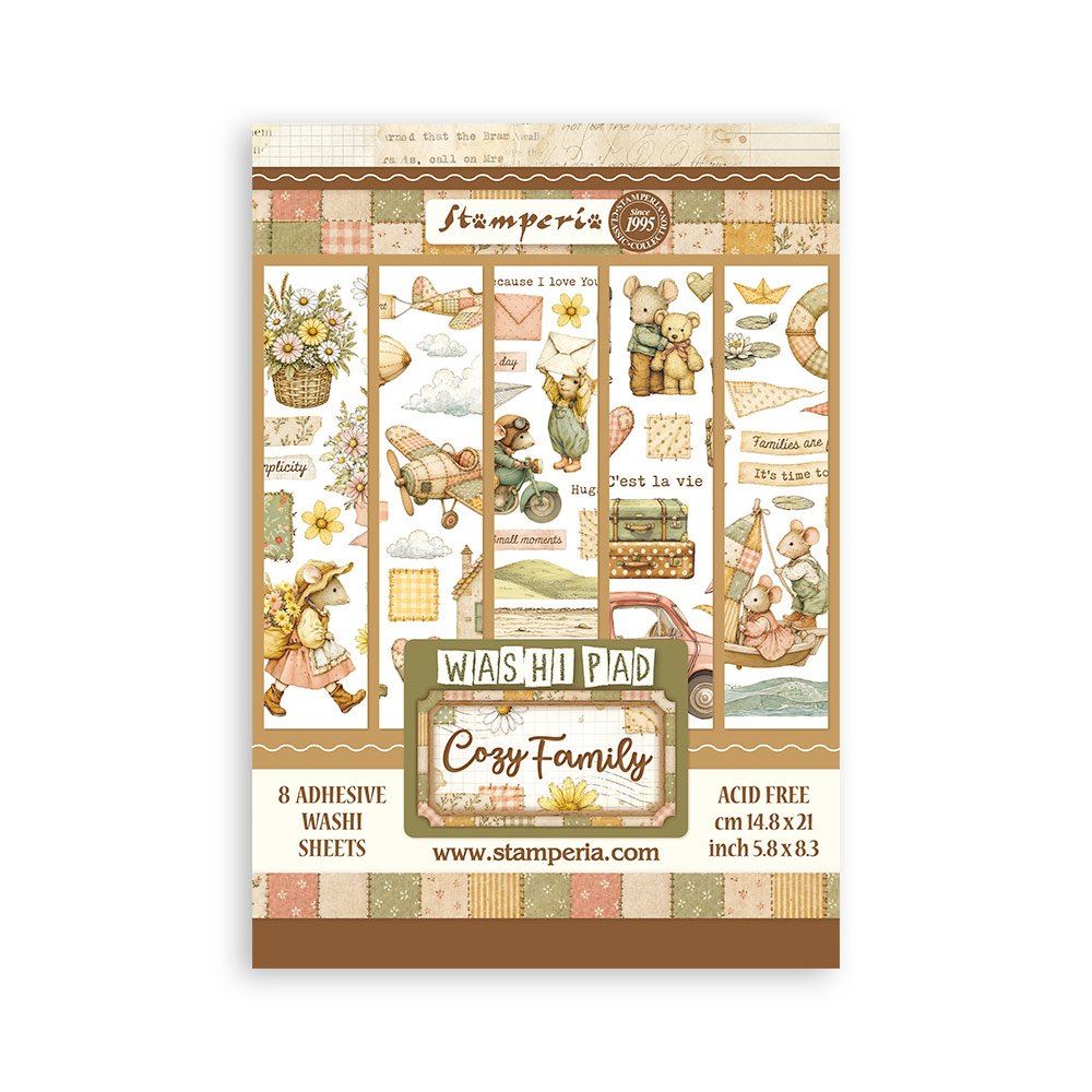 Washi pad Cozy Family