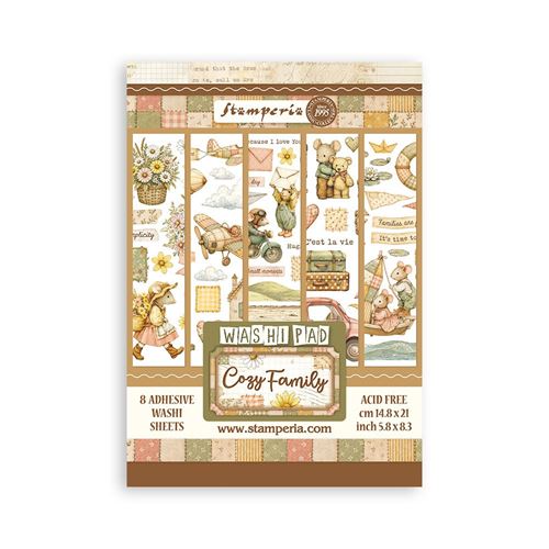 Washi pad Cozy Family