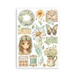 Washi pad Daisy Art