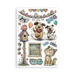 Washi pad Furry Friends 2