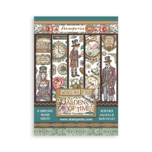 Washi pad Gardens of Time