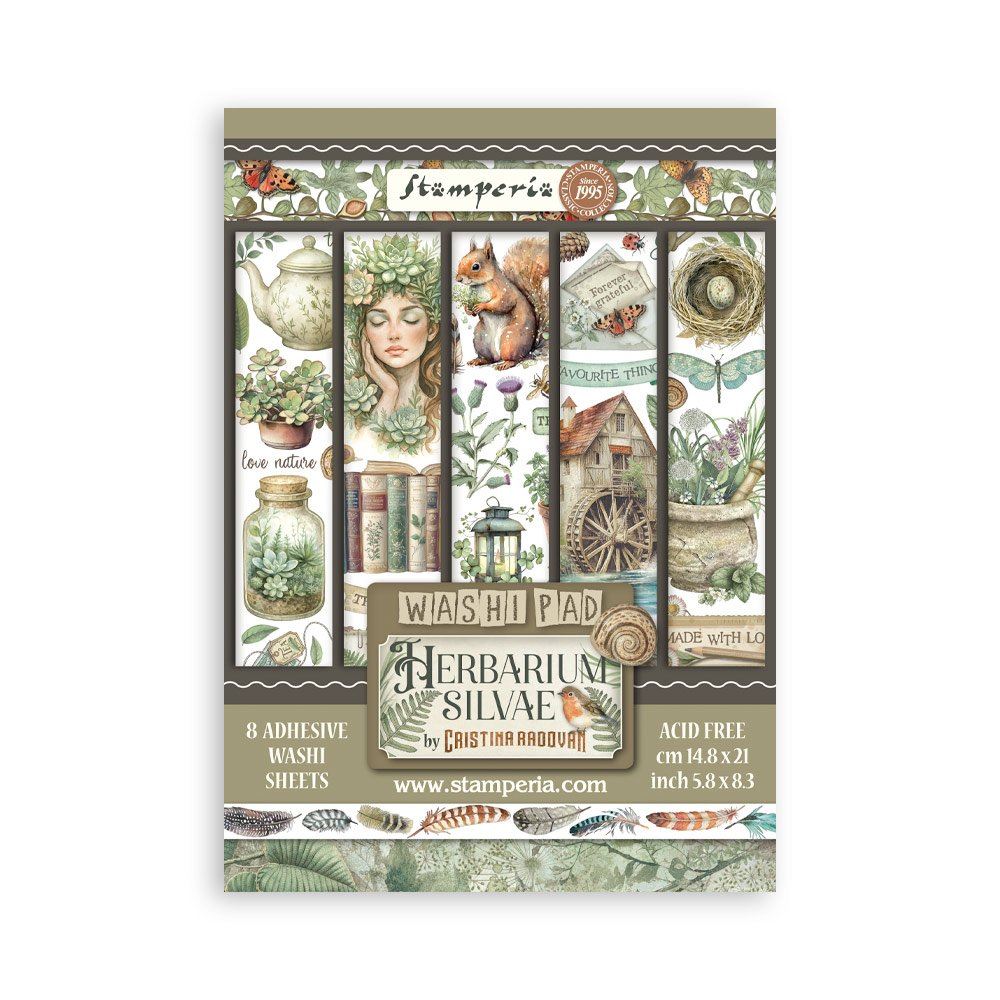 Washi pad Herbarium Silvae