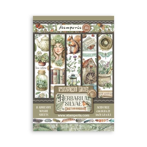 Washi pad Herbarium Silvae