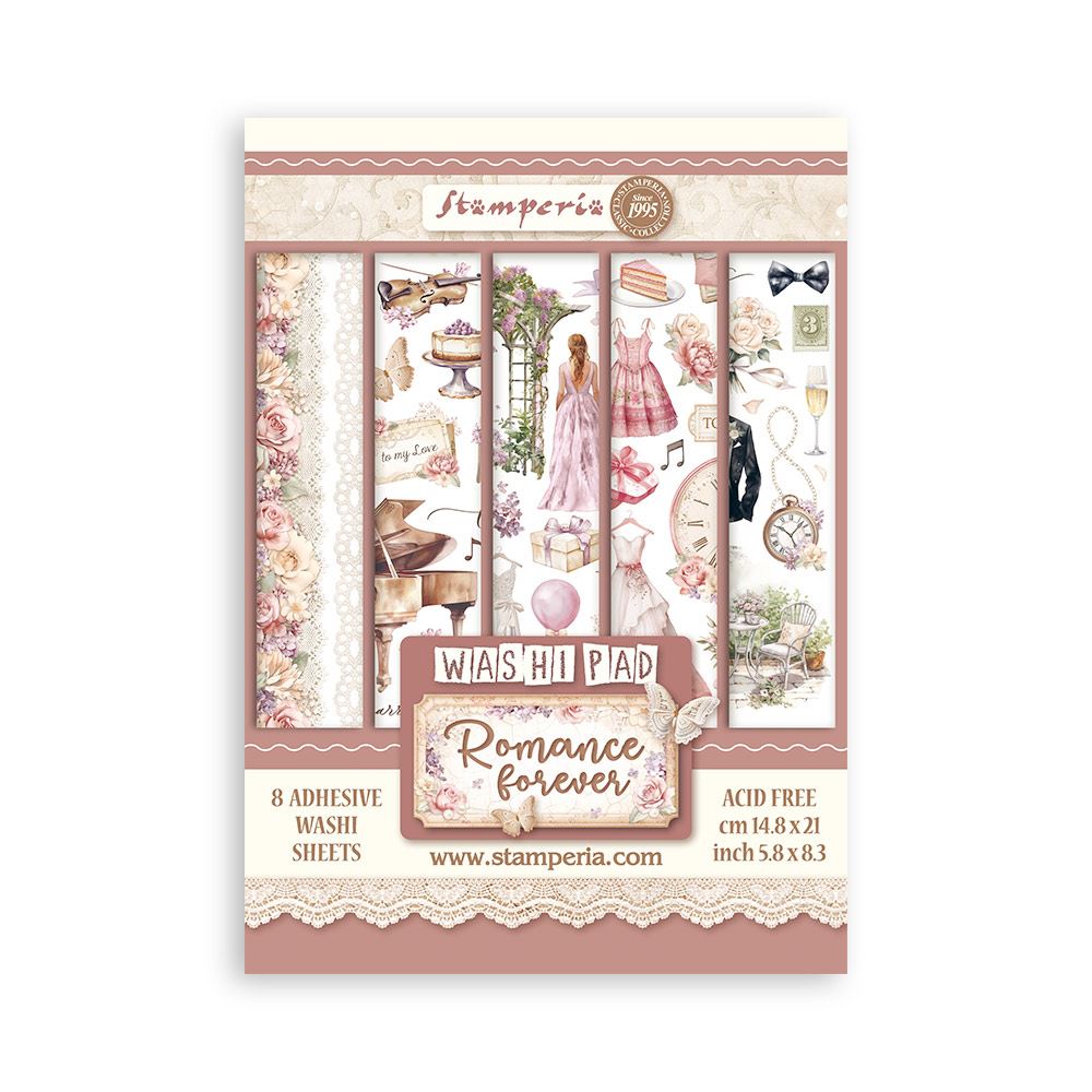 Washi pad Romance Forever
