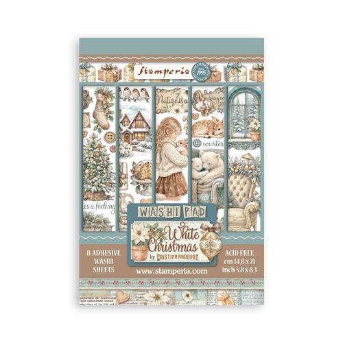 Washi pad White Christmas