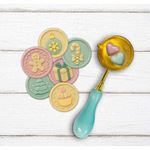 Wax & Seals Candy Christmas Set 6 Sigilli 