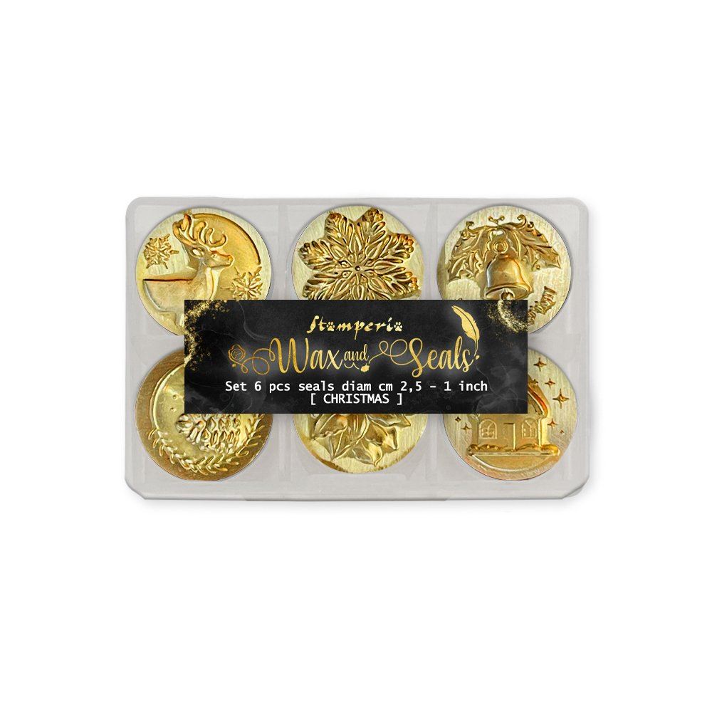 Wax & Seals Christmas Set 6 Sigilli
