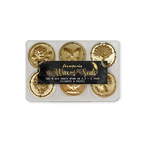 Wax & Seals Flowers and Poems Set 6 Sigilli