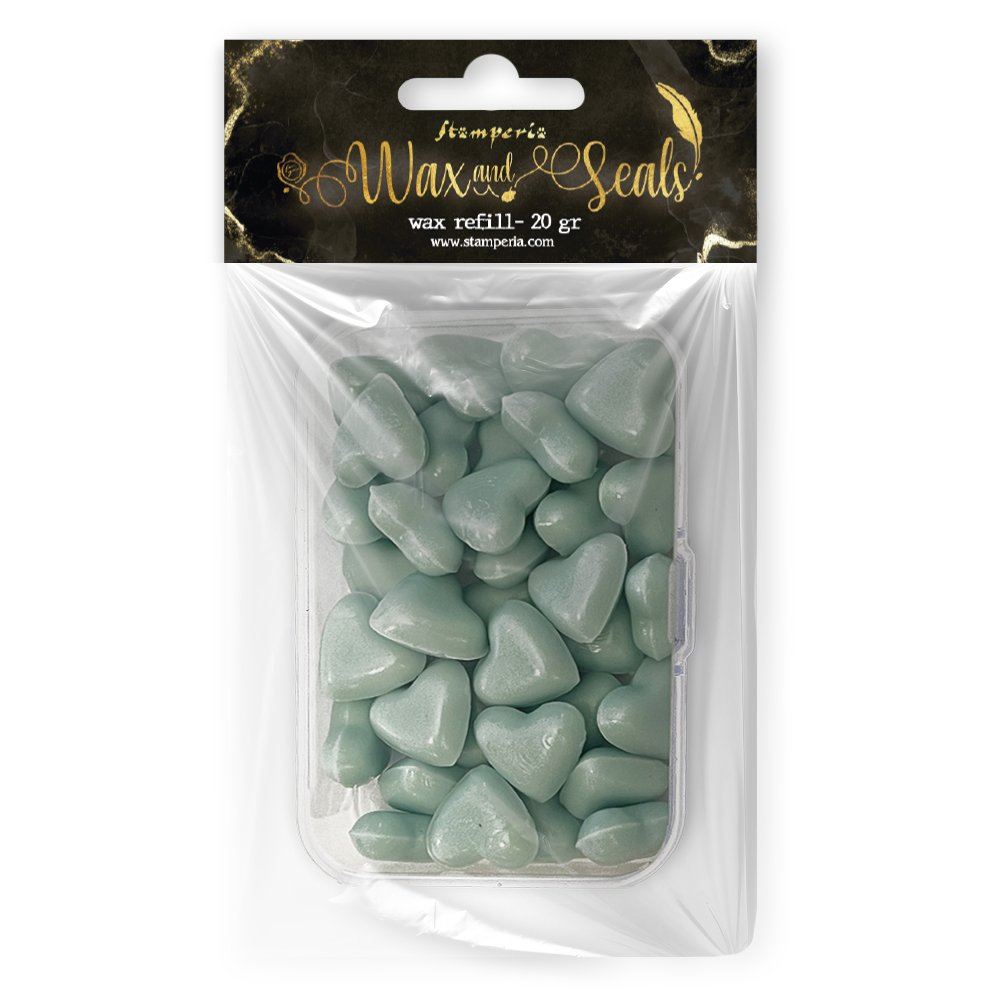 Wax & Seals Ricarica Cuori Pastel blue