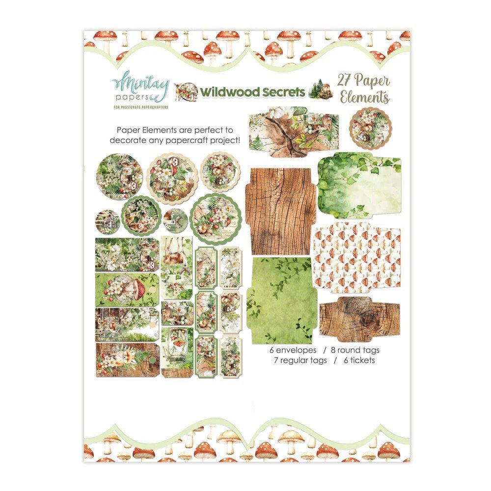 Wildwood Secrets Mintay Paper Elements