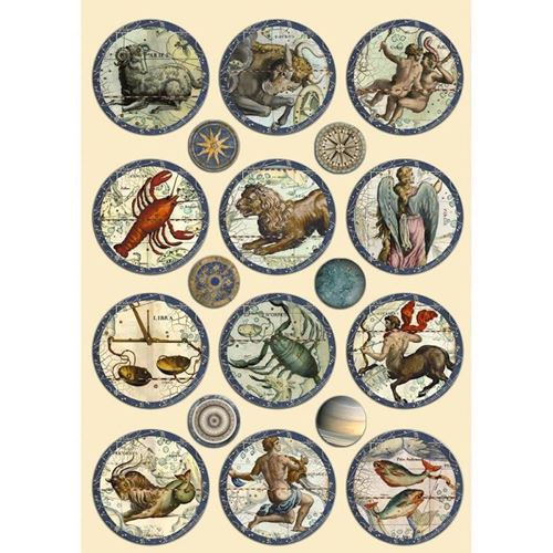 Wooden Shape Colorato Cosmos Infinity