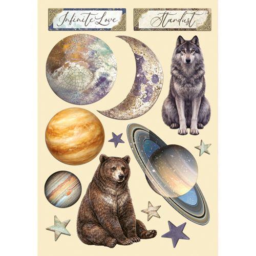 Wooden Shape Colorato Cosmos New