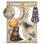 Wooden Shape Colorato Cosmos New