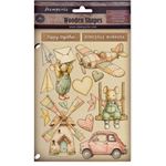 Wooden Shape Colorato Cozy Family