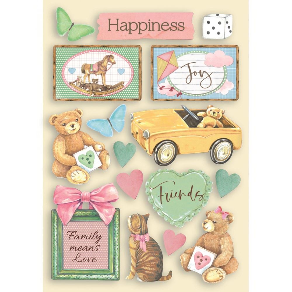 Wooden Shape Colorato Day Dream