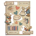 Wooden Shape Colorato Family