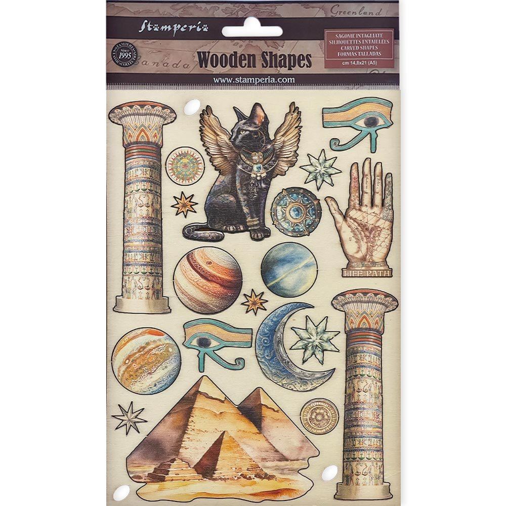 Wooden Shape Colorato Fortune