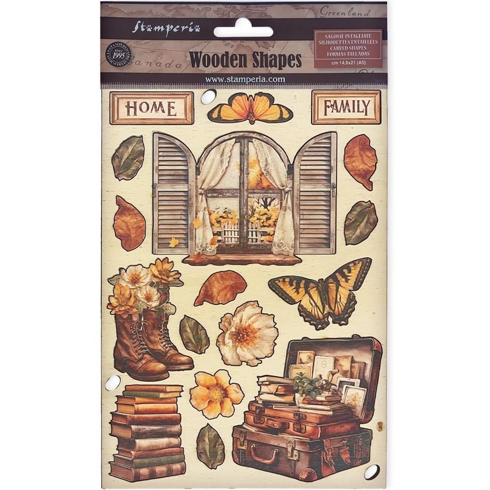 Wooden Shape Colorato Golden Harmony accessori