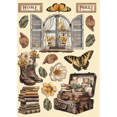 Wooden Shape Colorato Golden Harmony accessori