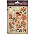 Wooden Shape Colorato Oriental Garden