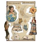 Wooden Shape Colorato Secret Diary