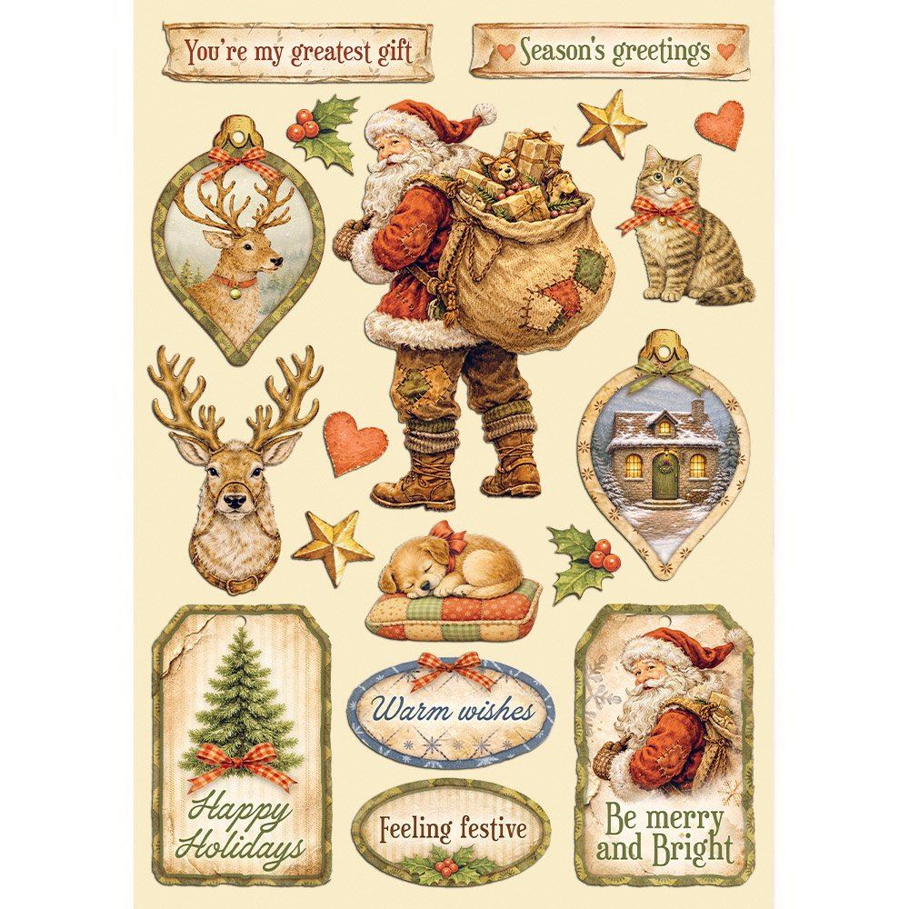 Wooden Shape Colorato Silent Night