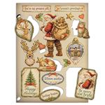 Wooden Shape Colorato Silent Night