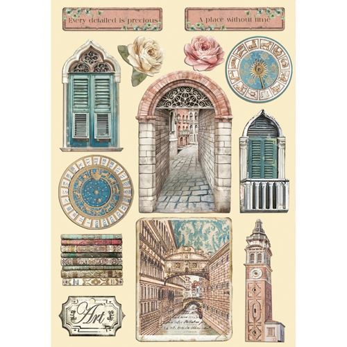 Wooden Shape Colorato Venice City of Art