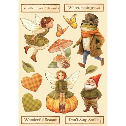 Wooden Shape Colorato Whispering Woods