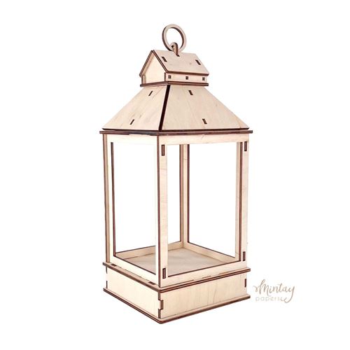 Woodies Decor Lantern Mintay