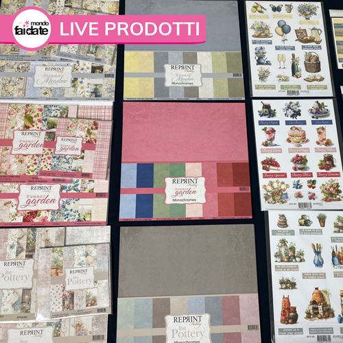 Novità della Settimana: Carte Scrap, abbellimenti, stampi in silicone