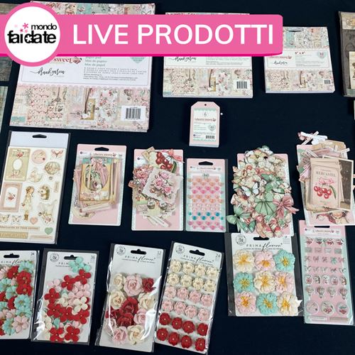 Carte Scrap e Abbellimenti Primamarketing