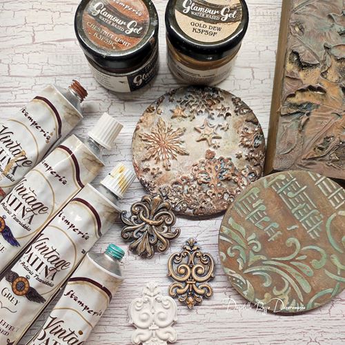 Come utilizzare la Vintage Patina di Stamperia