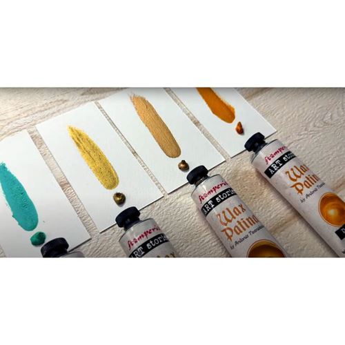 Come utilizzare le Wax Patina Stamperia